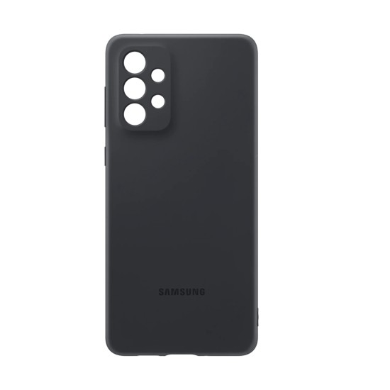 Silicone Case for Samsung Galaxy A73 5G Black